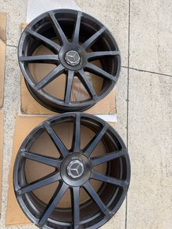 AMG Wheels 20" Black Matte Mercedes W222 C217 S63 S65 W221