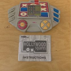 Vintage 1999 Tiger Electronics Hollywood Squares Electronic Handheld Game