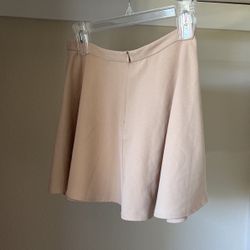 Beige Flirty Skirt