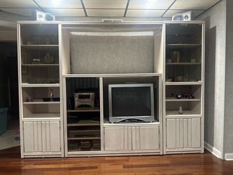 Large Entertainment Center Wall Unit
