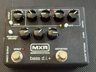 MXR M80 bass d.i. Plus, like new in box.