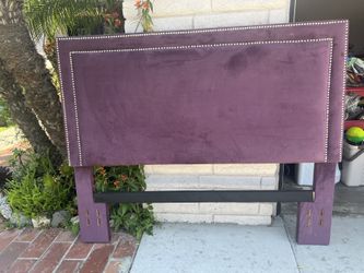 Dark Purple Headboard Full/queen OBO