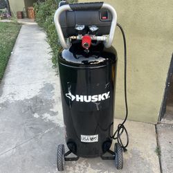 Husky 20 Gal. 200 PSI Oil Free Portable Vertical Electric Air Compressor