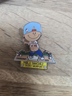 SUPER RARE PABLO SANCHEZ COOPERSTOWN PIN
