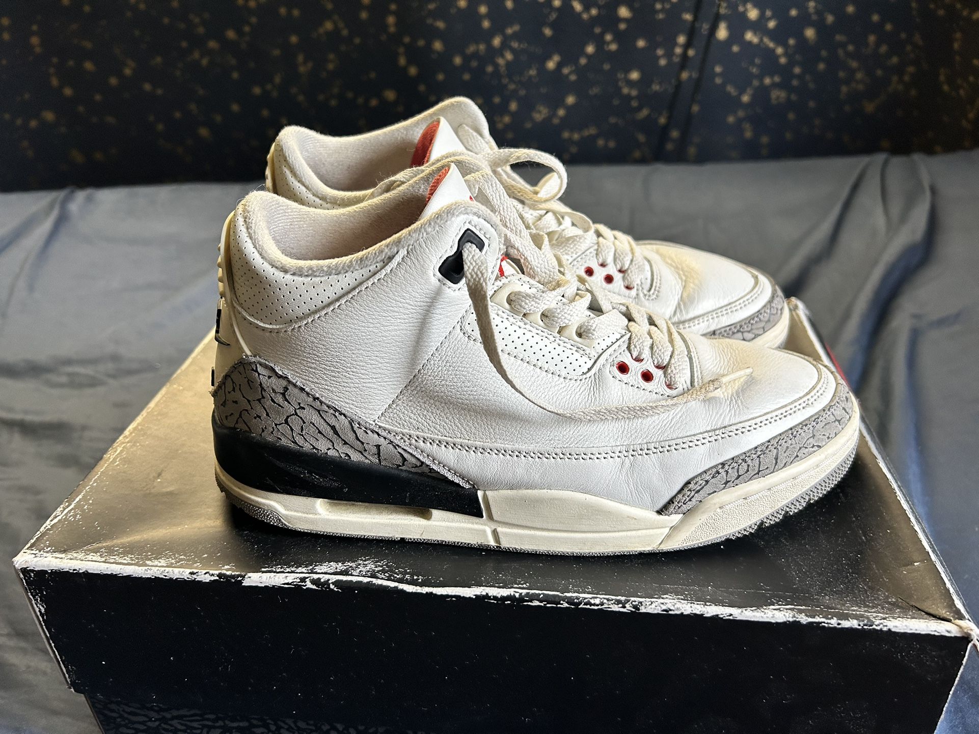 Jordan 3 White Cement