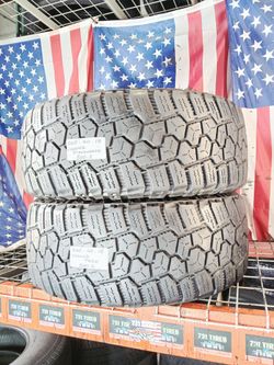 ⭐️ USED TIRES LT265/60R18 COOPER DISCOVERER RUGGED TREK 10PR 265 60 18