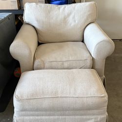 Comfy Chair And Ottoman 