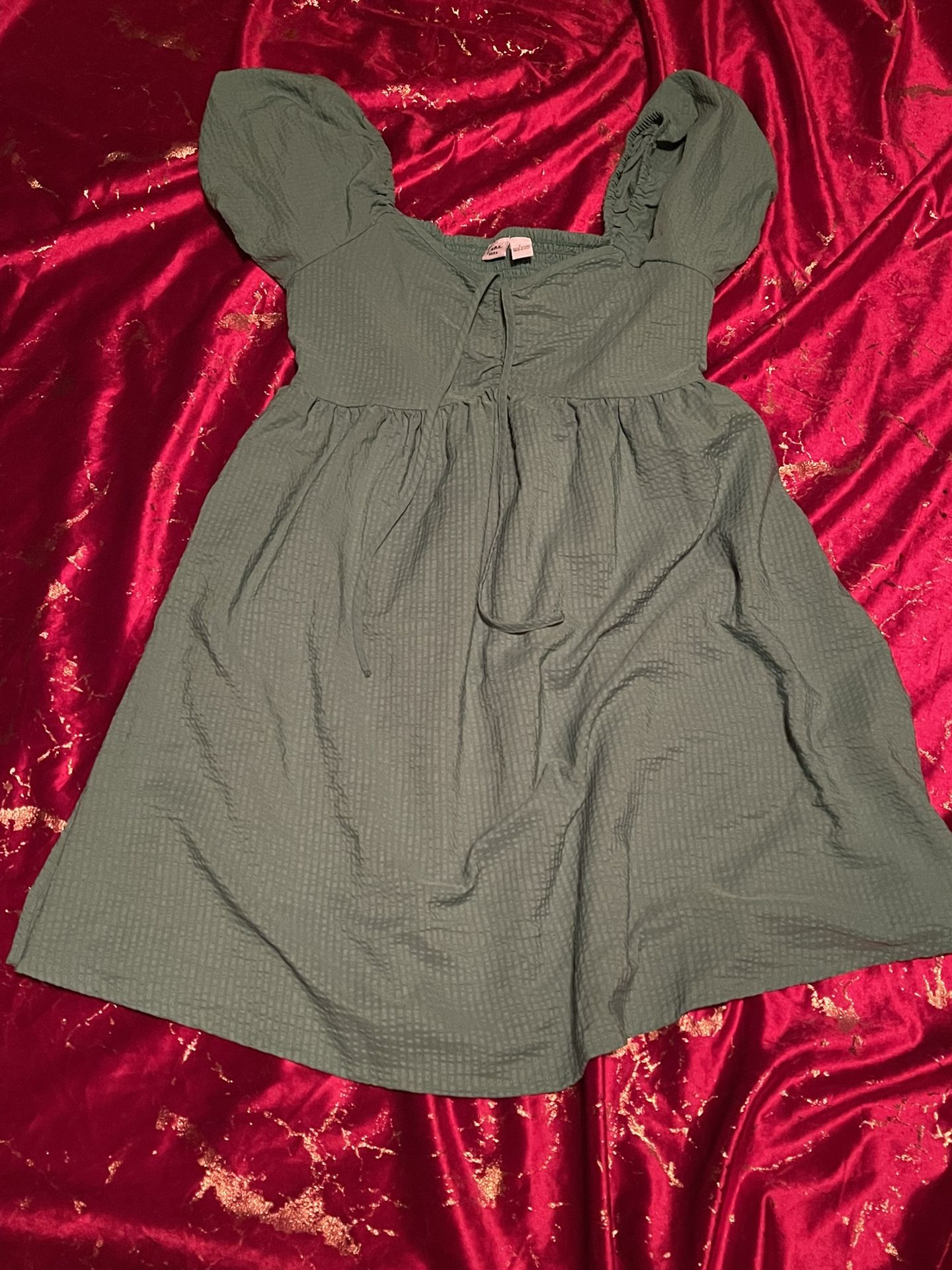 Green Mini Dress