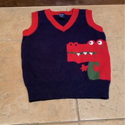 Alligator Sweater Vest
