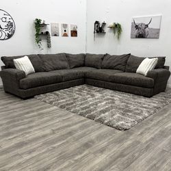 Gray Sectional Couch - Free Delivery 