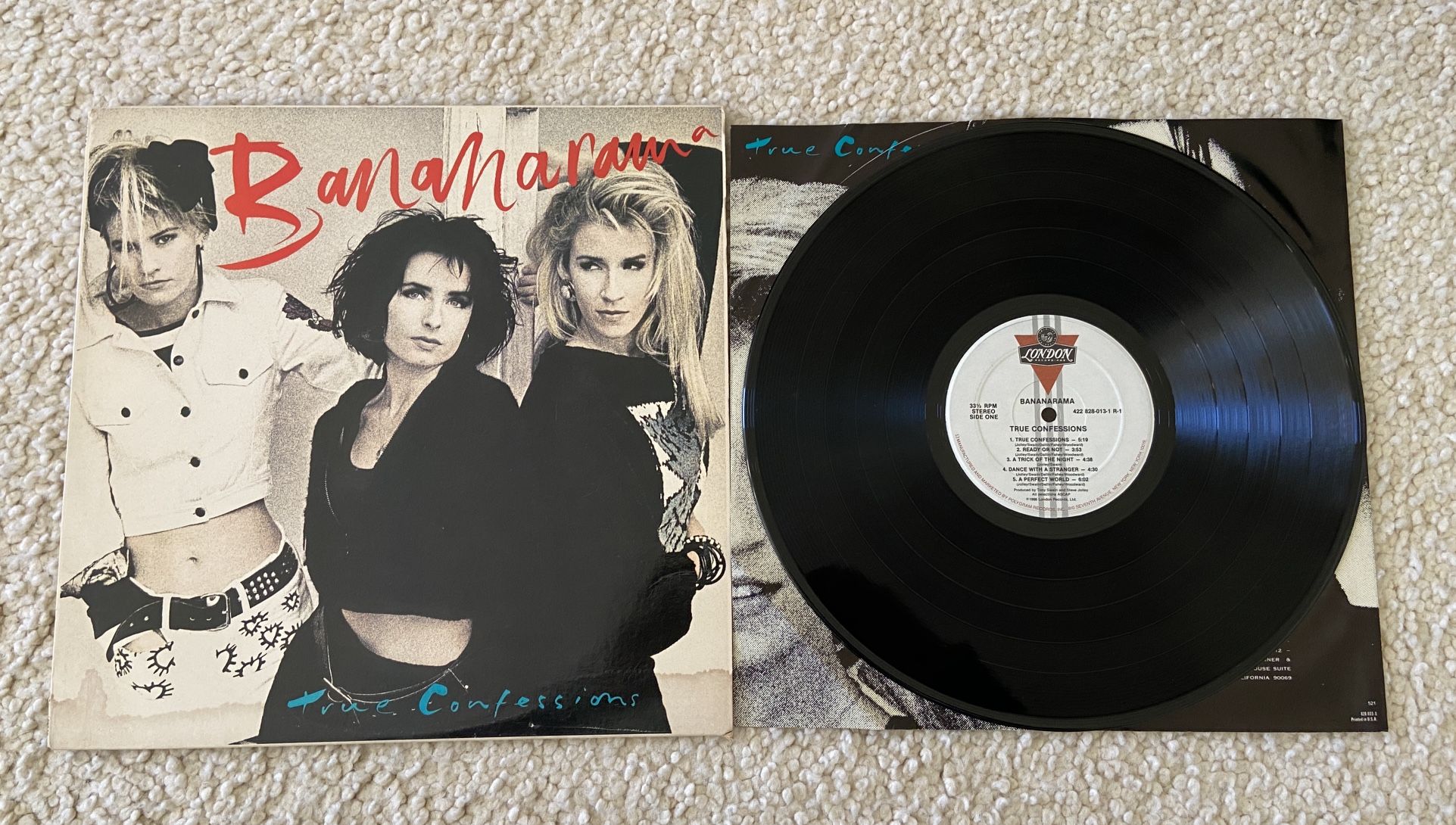 bananarama クリア コレクション レコード