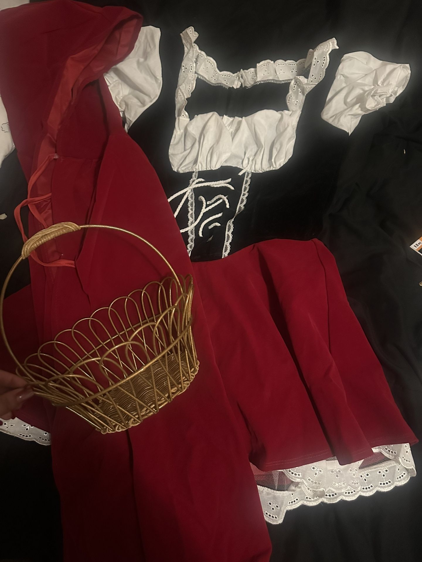 Woman Red Ridding-hood Costume