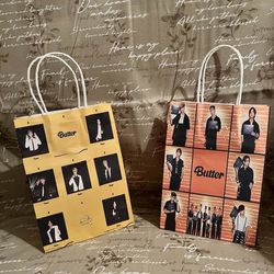 6 BTS Fans, Butter Goodie Party Bag Decoration Supplies,