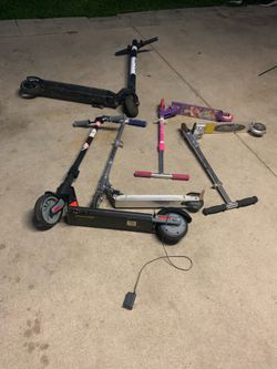 Lot of Scooters