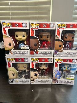WWE Funko pops
