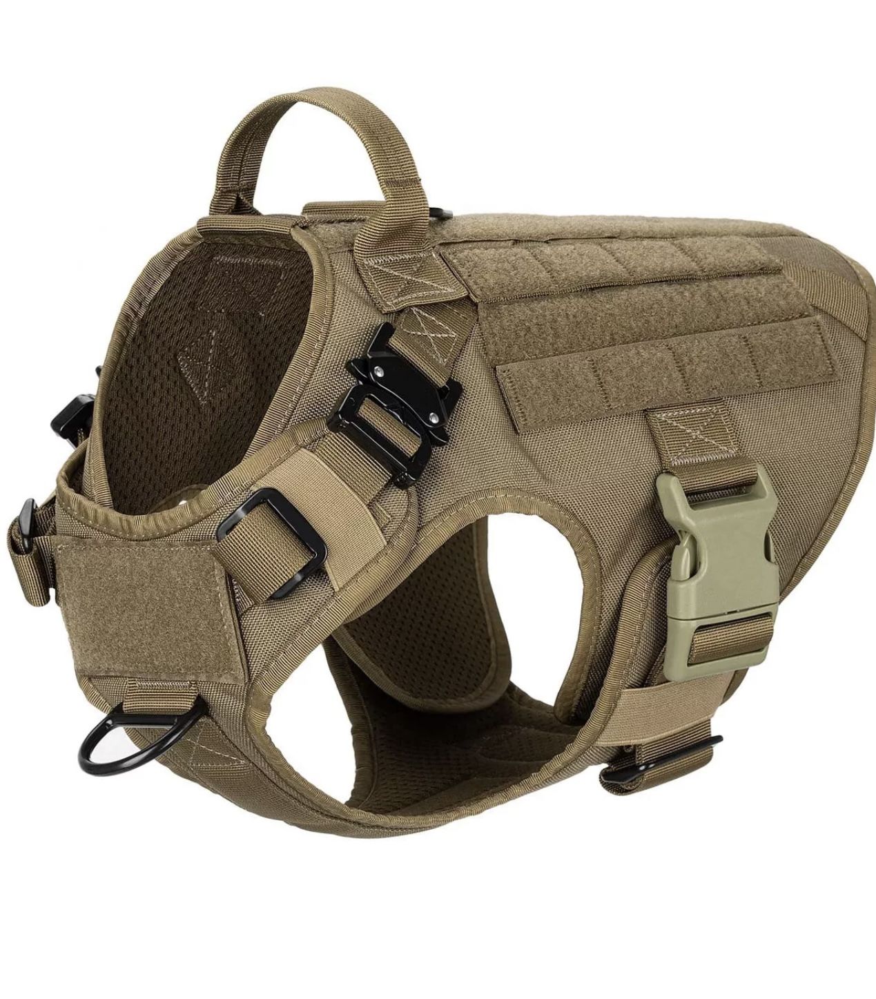 Tactical Dog Harness with Handle No-pull Large Military Dog Vest US Working Dog