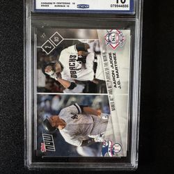 2017 Topps Now Aaron Judge/JD Martinez