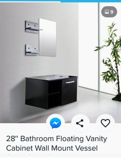 2 Floating Vanities in unopened boxes