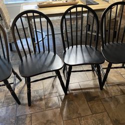 Set Of 4 Dining Chairs