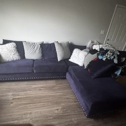PURPLE MINI SECTIONAL