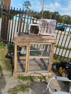 Big dog animal cages $40. 77028