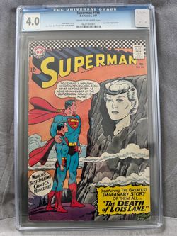 Superman #194 DC Comics 1967 CGC 4.0