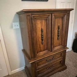 Wood Dresser, TV Stand, Armoire