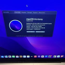 Apple MacBook Pro. 