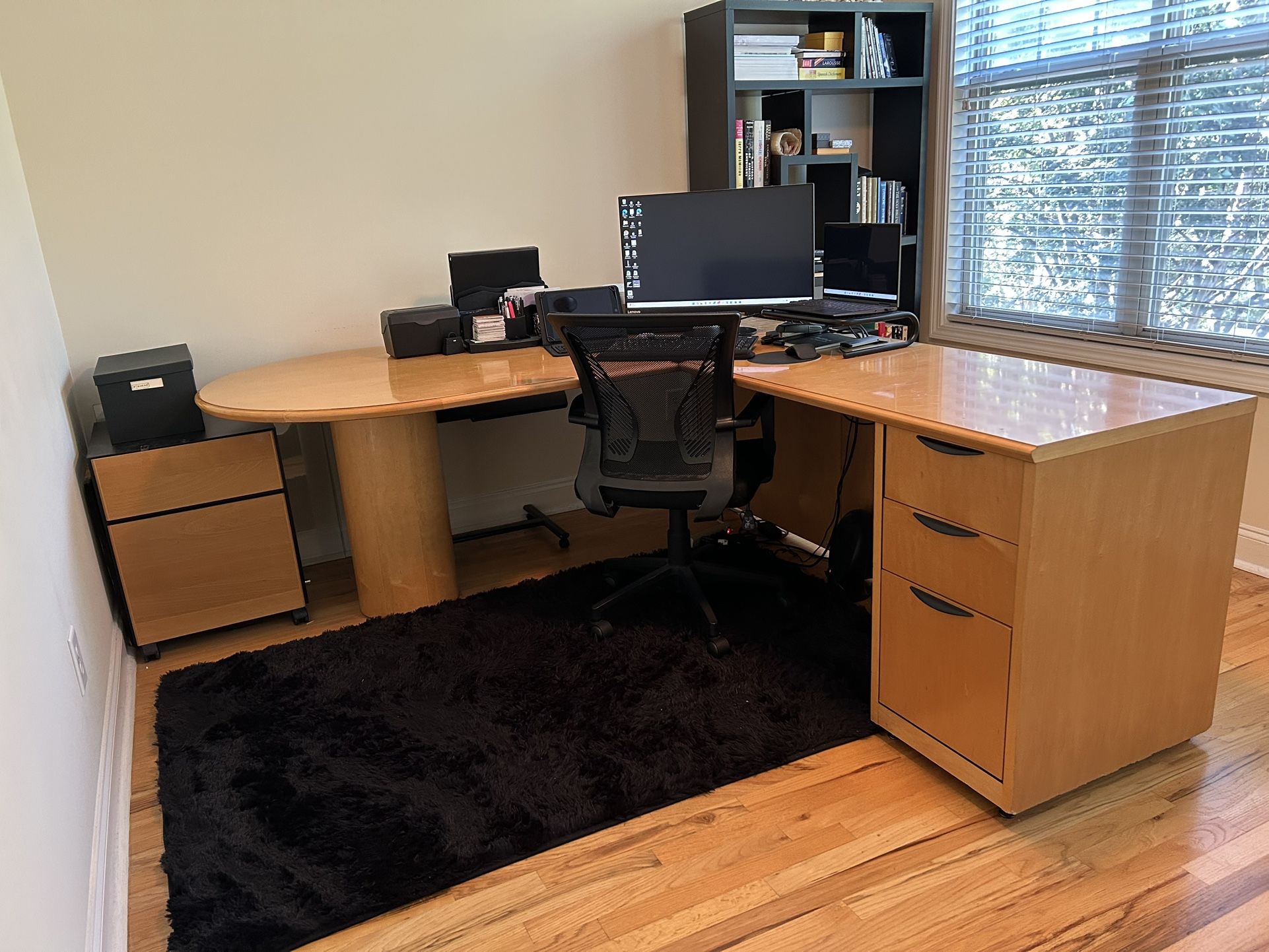 L-Shaped Computer Desk