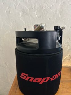 Snap on beer keg