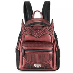 $110 NEW Loungefly Disney Parks Scarlet Witch Wandavision Marvel Mini Backpack 