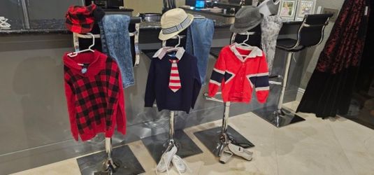 3 Stylish Outfits With Hats And Shoes 5-6T