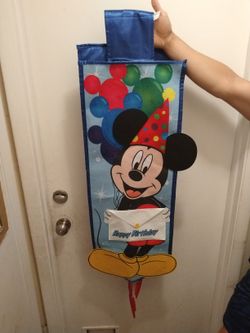 Mikey Mouse Birthday Banner 