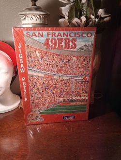 "NEW" 1994 SAN FRANCISCO 49ERS PUZZLE 513 PIECE NFL FOOTBALL ~ FACTORY SEALED