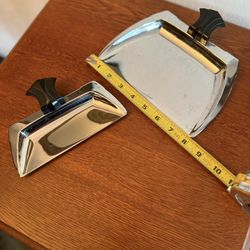 Vintage Art Deco Silver Plated Crumb Tray & Catcher 