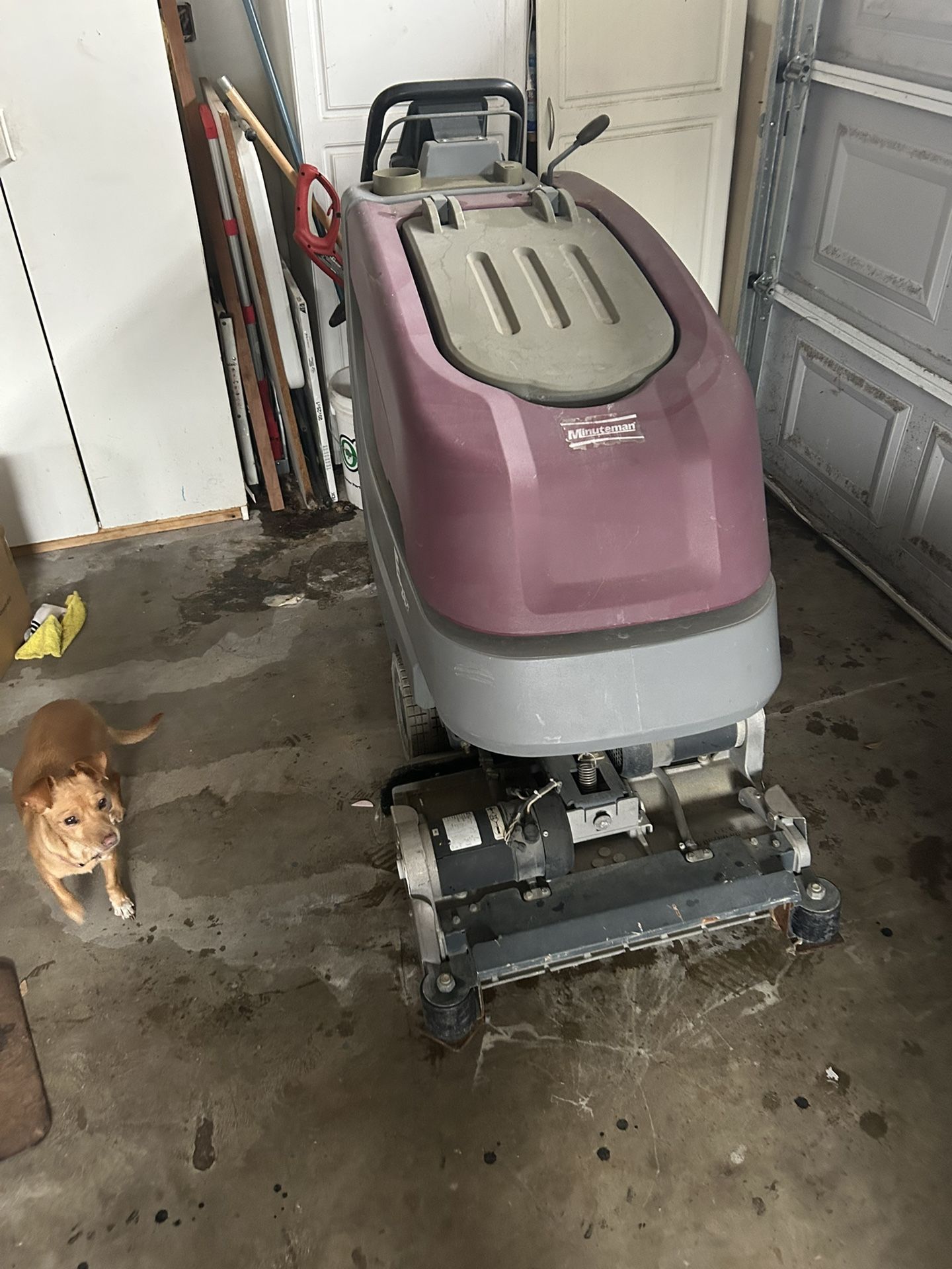 Cylindrical Disc Floor Scrubber