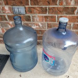 2 Water Jufs, 5 Gallon For $7, No Splitting 