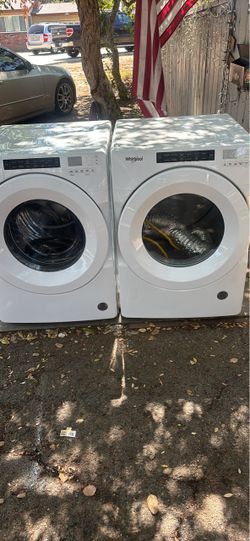 Whirlpool washer and dryer