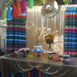 Mexican backdrop