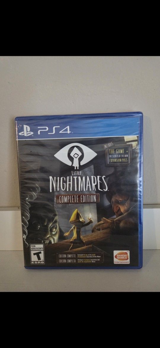 PS4 Game- LITTLE NIGHTMARES- New Sealed