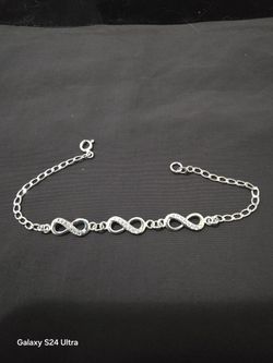 Silver 925 Beautiful Bracelet 100%plata