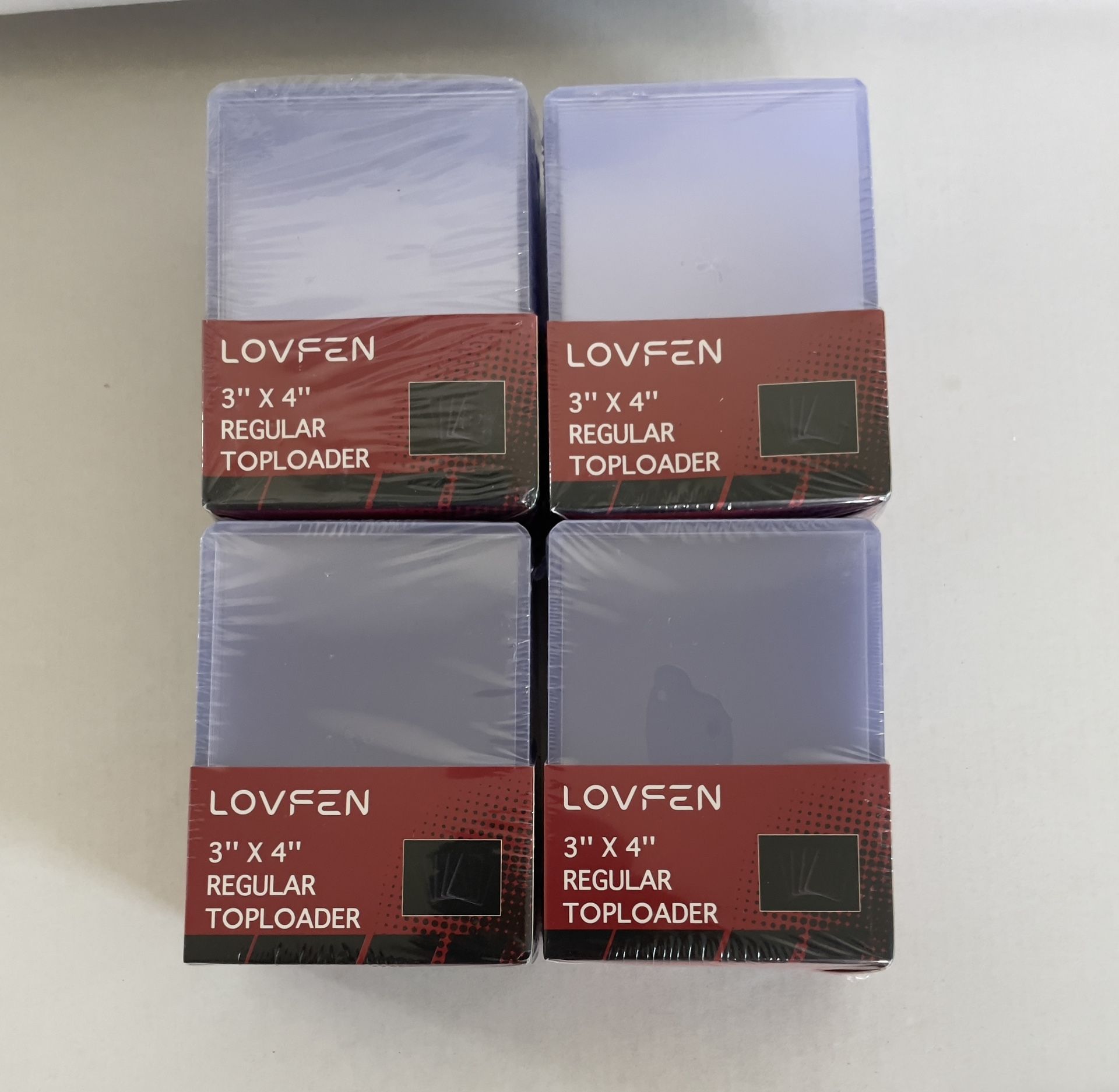 Top Loaders For Cards 100 Count 3”x4”