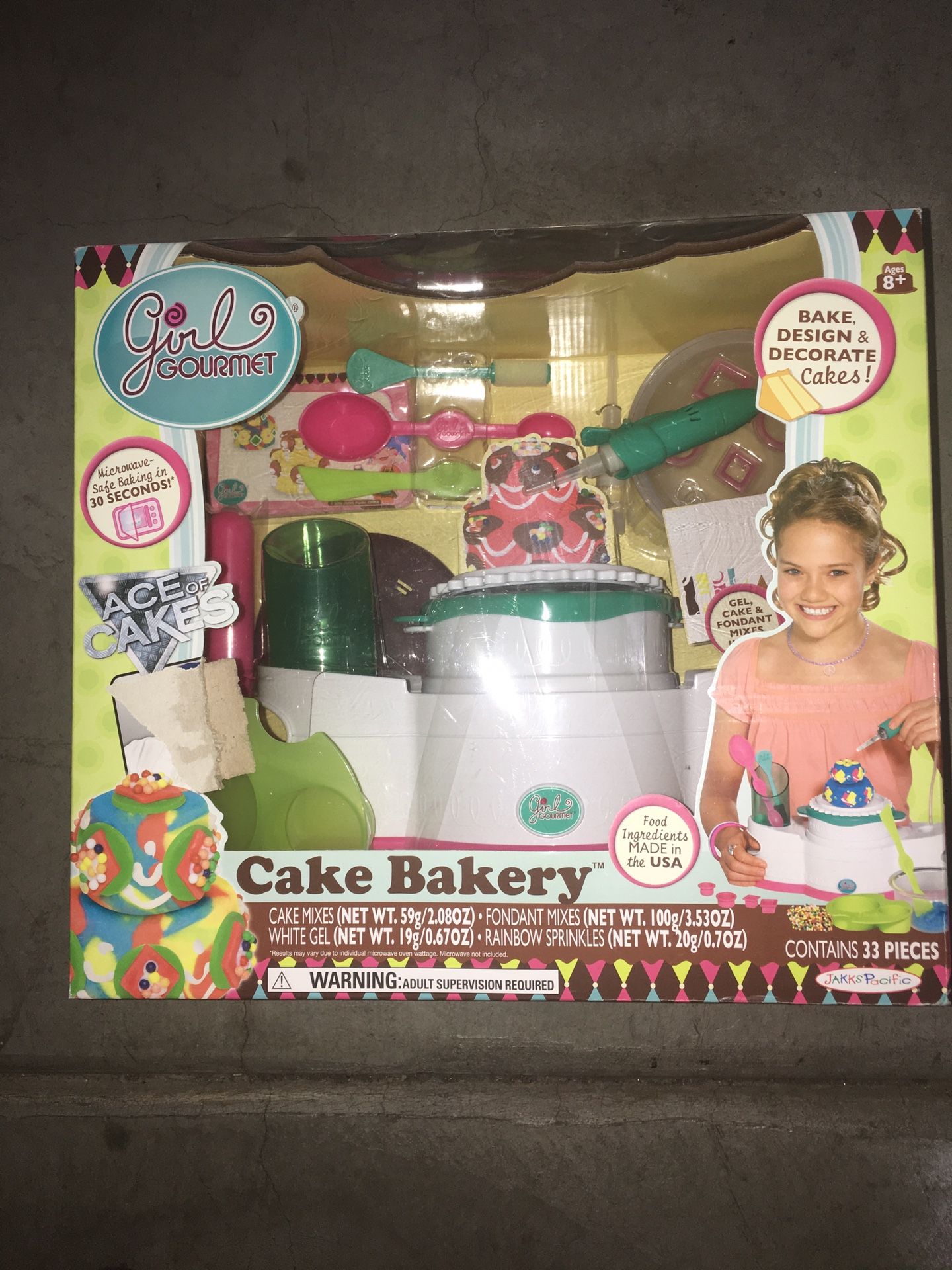 Girl gourmet cake bakery