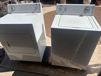 Whirlpool estate washer and dryer