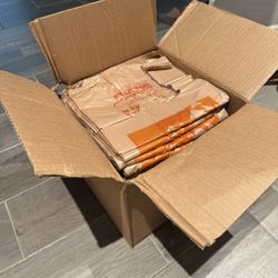 2000 PLASTIC BOLSA TEE SHIRT SHOPPING BAGS