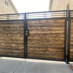 I Build Double Gates, Iron Works Designs