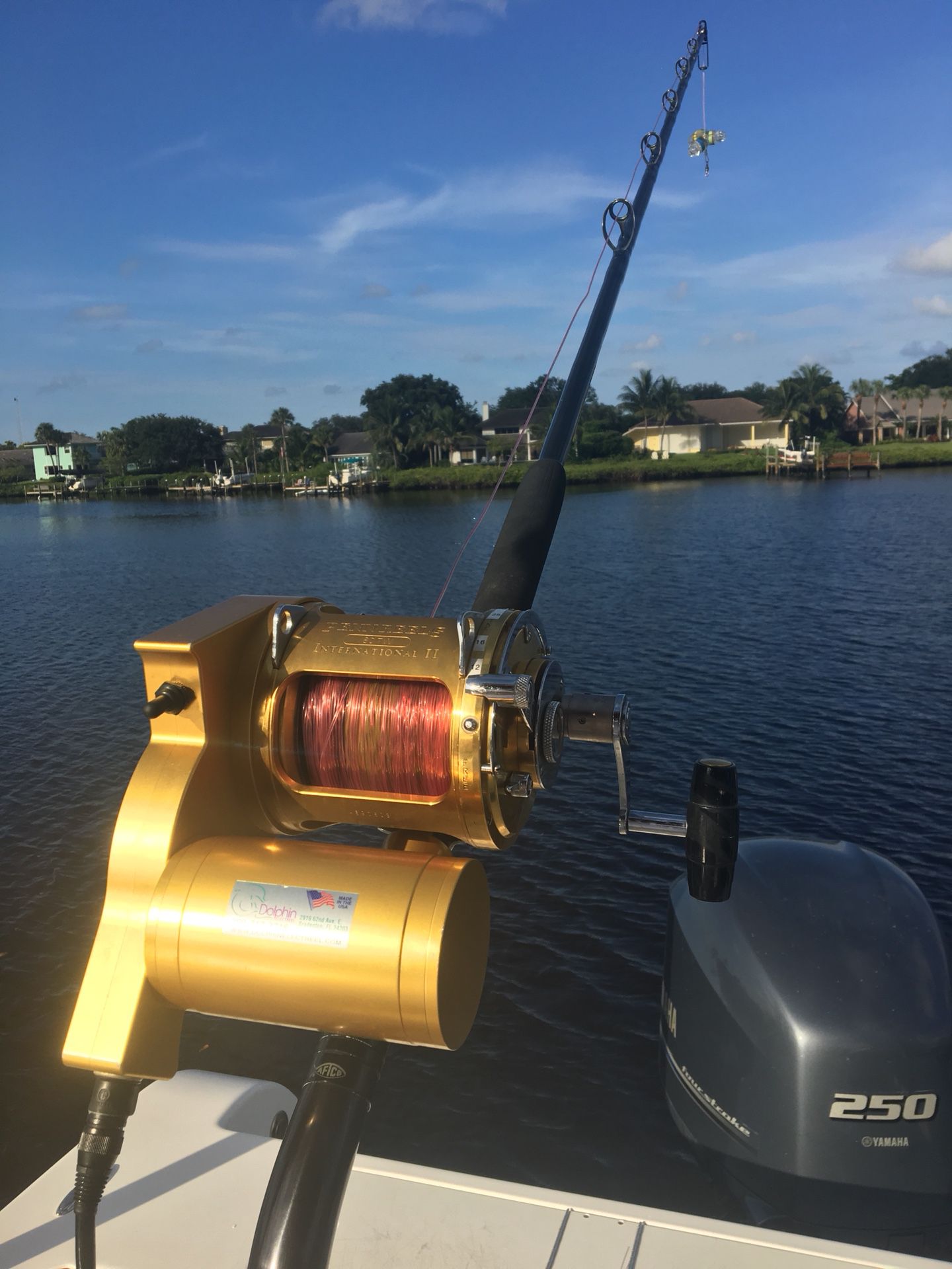 Electric Fishing Reel - Dolphin Electric Penn 80w Daytime Swordfish Setup  for Sale in Palm Beach Gardens, FL - OfferUp