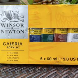 Winsor & Newton Galeria Acrylic Paint 6ct 60ml 