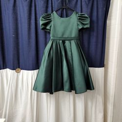 Green Toddler Party Dress