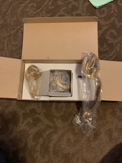 Entrance lock set with deadbolt - NEW